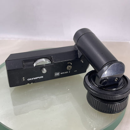 BOXED Olympus OM10 35mm SLR Film Camera with 50mm Lens + Leather Case+T20 FLASH+10