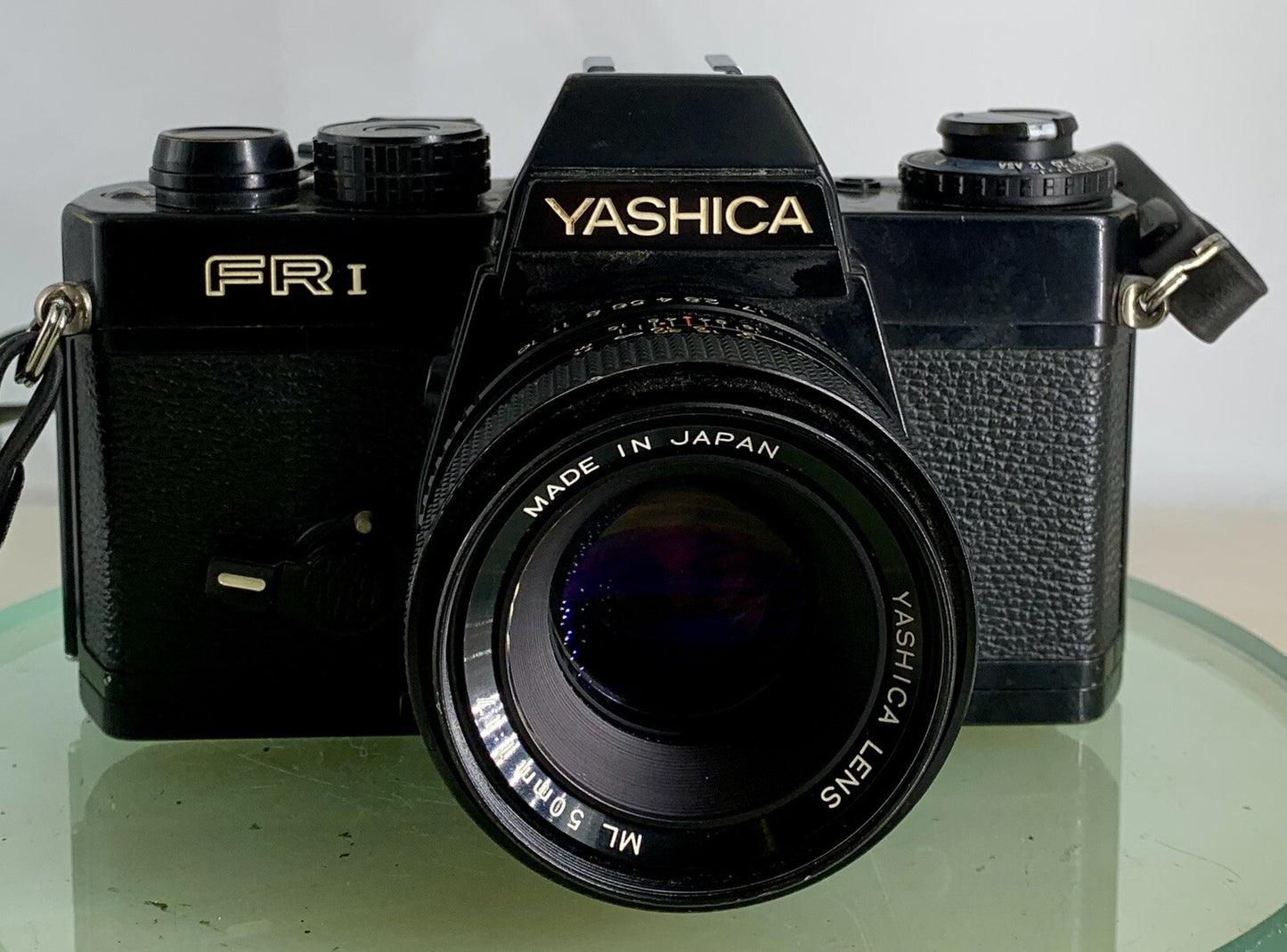 Yashica FR-I Tested Works Self Timer Non Responsive+ML 50mm 1:1.7 Lens+Manual3481