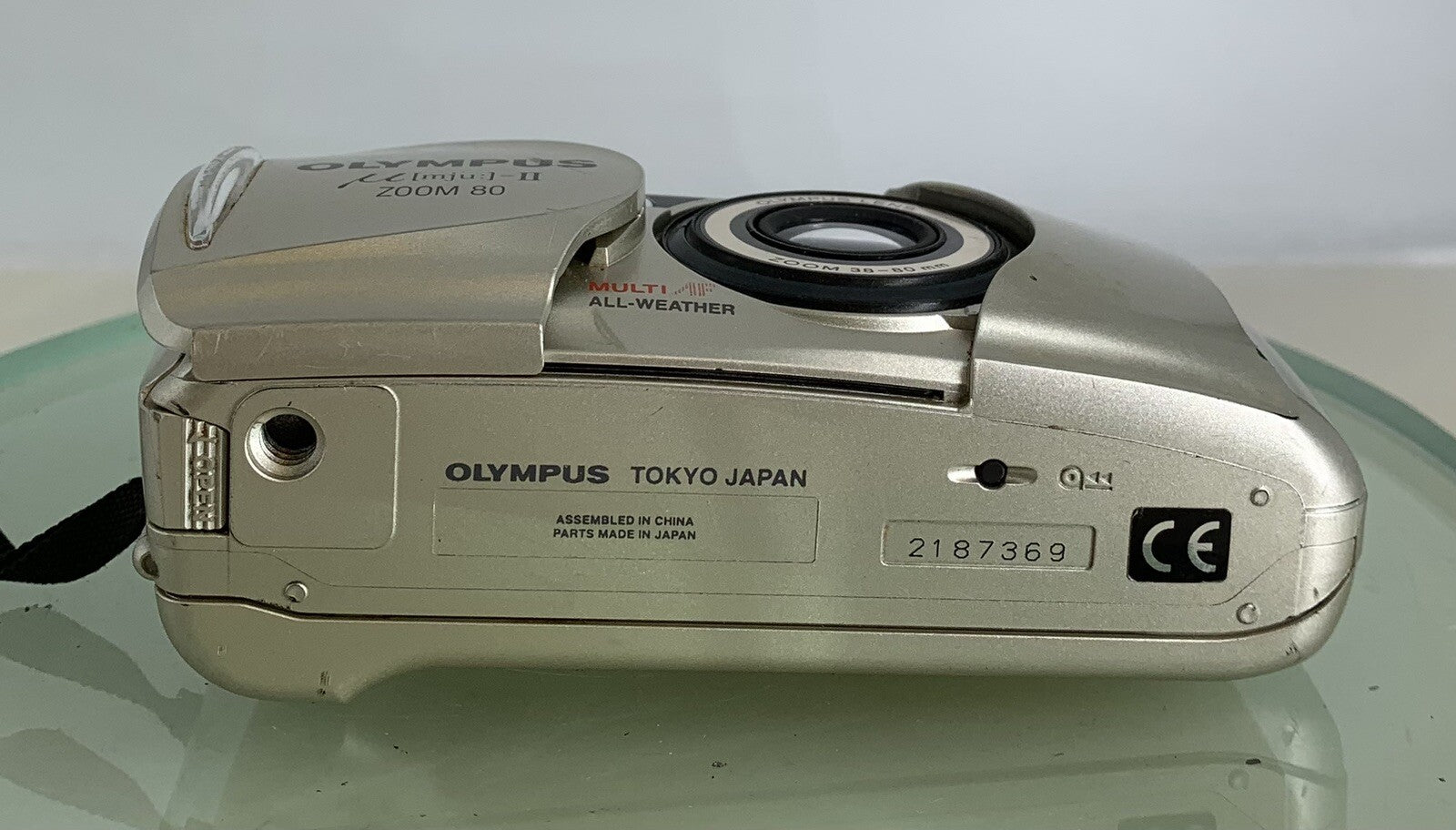 Olympus MJU III 80 Camera 35mm Film Point & Shoot Compact 38-80mm Lens [mju:]2816