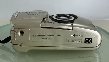 Olympus MJU III 80 Camera 35mm Film Point & Shoot Compact 38-80mm Lens [mju:]2816