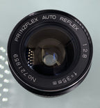 Prinzflex 35mm f/2.8 Auto M42 Screw Mount Manual Focus Lens+Case+Tested #131