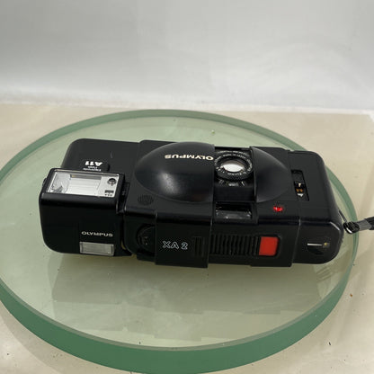 OLYMPUS XA2 Electronic Flash A11 D.ZUIKO 35mm f3.5 TESTED  POINT & SHOOT CAMERA6