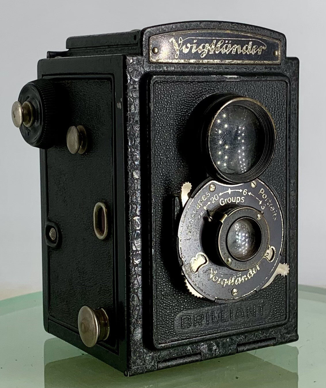 Voigtländer Brillant Tlr Box Camera, Anastigmat Voigtar 1:9 7,5 cm,from 1932#3300
