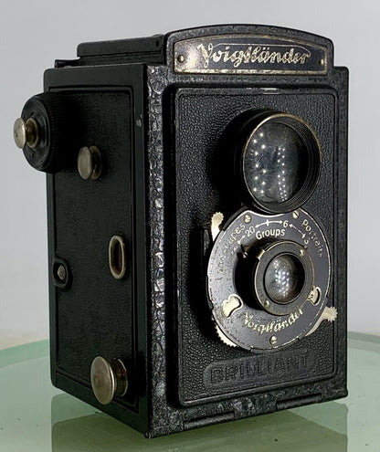 Voigtländer Brillant Tlr Box Camera, Anastigmat Voigtar 1:9 7,5 cm,from 1932#3300