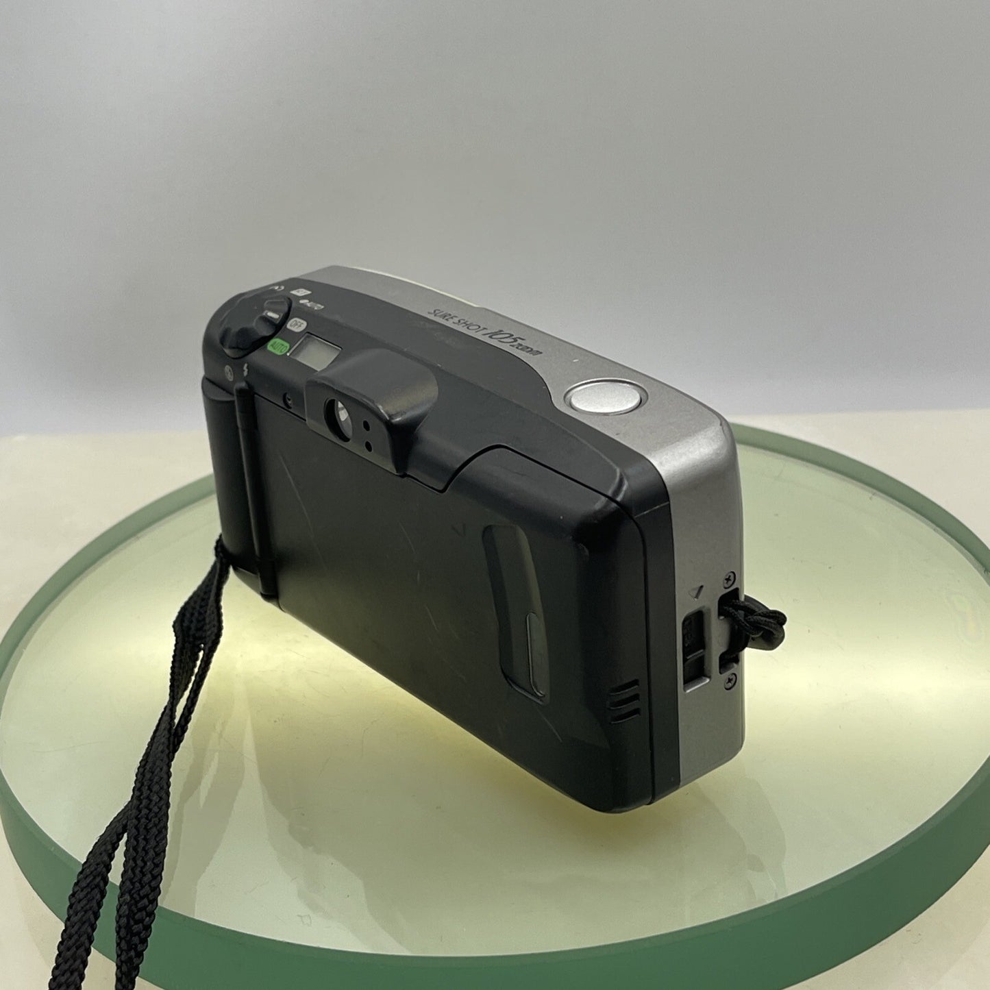 Vintage Canon Sure Shot 105 ZoomPoint&Shoot 35mm Film Camera Case Tested #8026