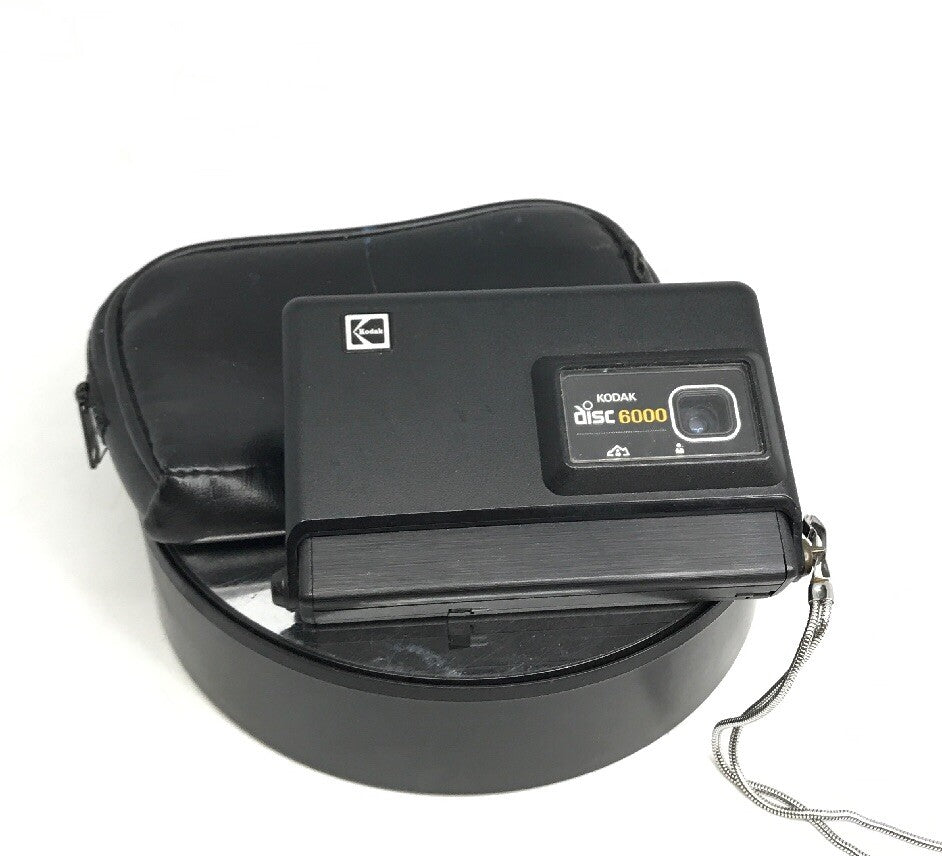 Kodak Disc 6000 Disc vintage film camera - working / Cased -Great Condition #8590