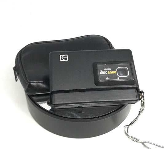 Kodak Disc 6000 Disc vintage film camera - working / Cased -Great Condition #8590