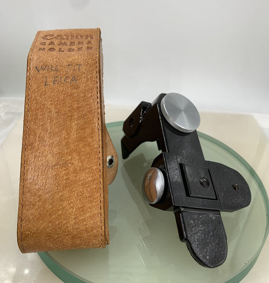 "Near MINT" Canon Camera Holder L for IId 4s 4sb IIs IIf + spirit level case#8020