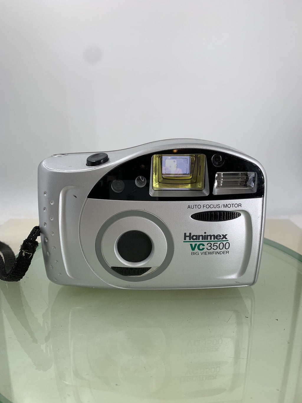 HANIMEX VC 3500 BIG VIEWFINDER AUTOFOCUS SILVER SHOOT CAMERA TESTED - 890