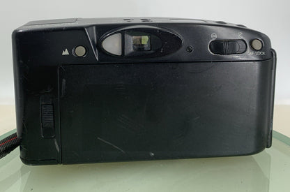 FUJI DL-900 Zoom 38mm-85mm Multi Auto Focus FILM Camera BLACK TESTED - 5685