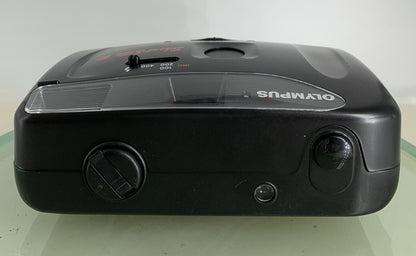 Olympus Shoot and Go R 35mm Film Point and Shoot Camera BLACK TESTED - 7297