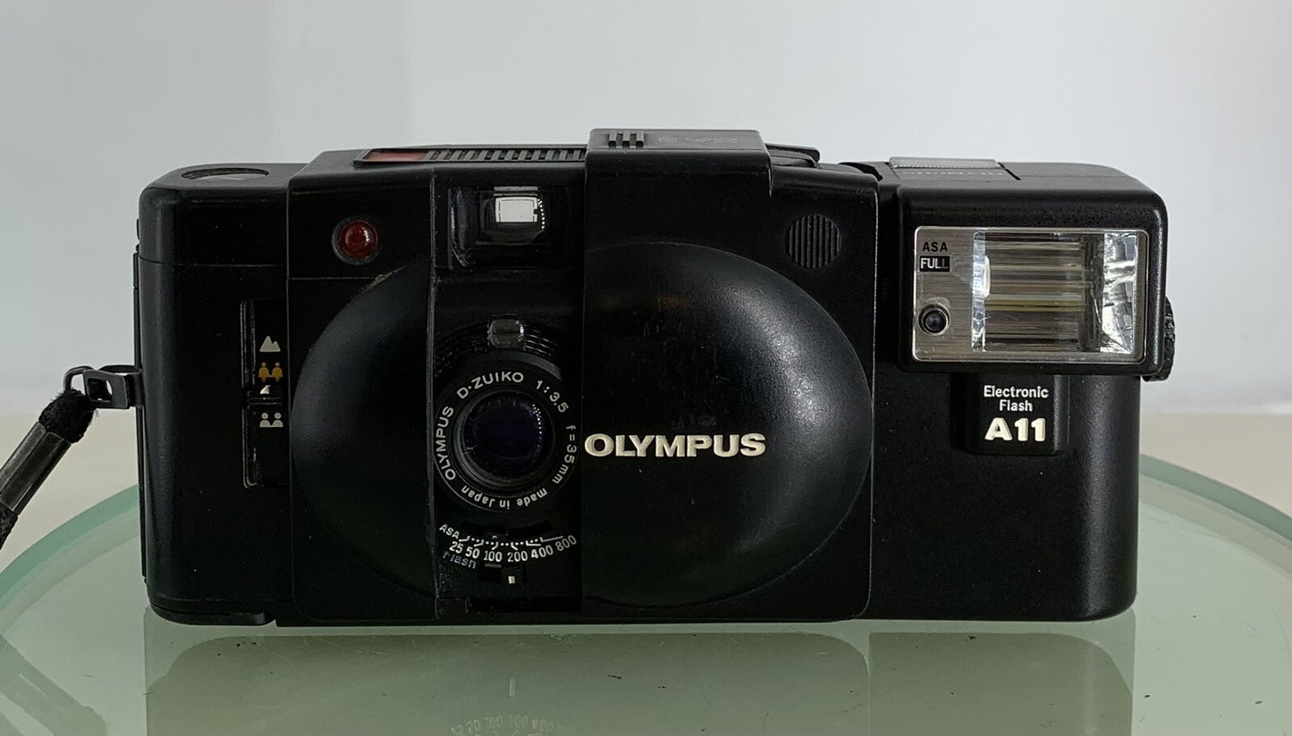 OLYMPUS XA2 Electronic Flash A11 D.ZUIKO 35mm f3.5  POINT & SHOOT CAMERA #4991