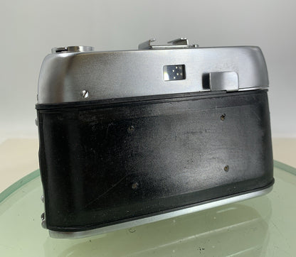 Halina 3000 45MM VINTAGE POINT AND SHOOT Film Camera SILVER&BLACK TESTED - 6333