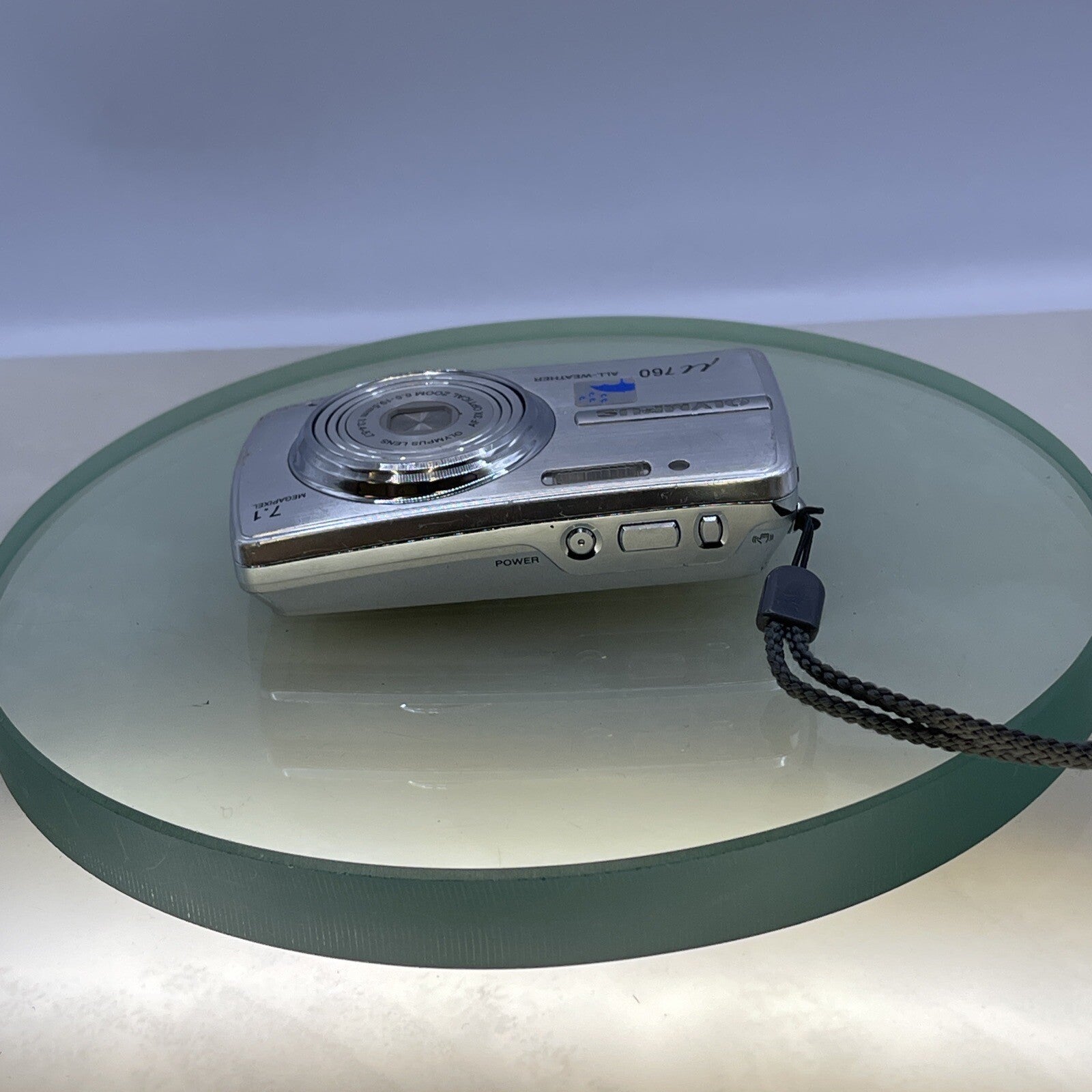 Digital Camera Olympus u760 All Weather poor condition Nobattery Nocharger7