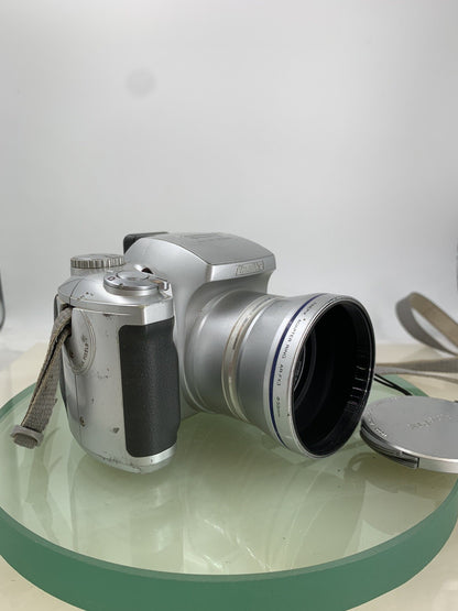 Fujifilm Finepix S3500 4.0MP COMPACT DIGITAL CAMERA SILVER TESTED - 9161