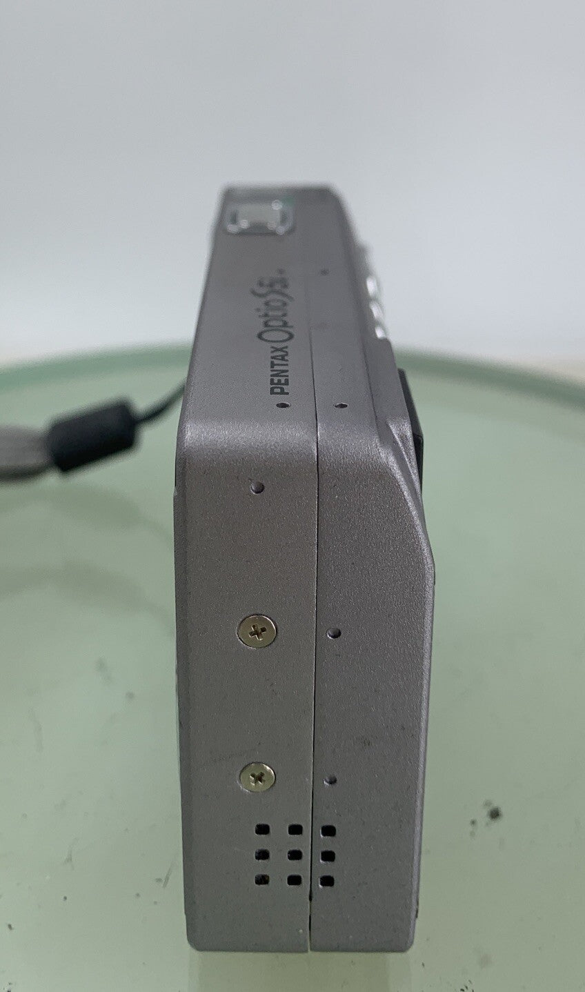 Pentax Optio S5i 5.0MP Compact Digital Camera WITH CHARGER AND COVER TESTED- 2893