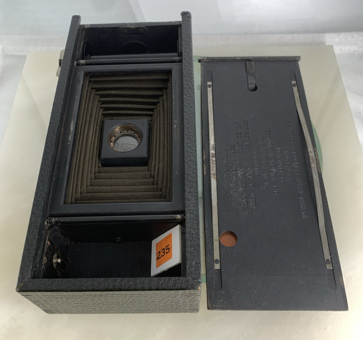 Vintage Kodak Eastman Folding Pocket Brownie Camera No 2 A RARE - CLEAN, SHUTTER11