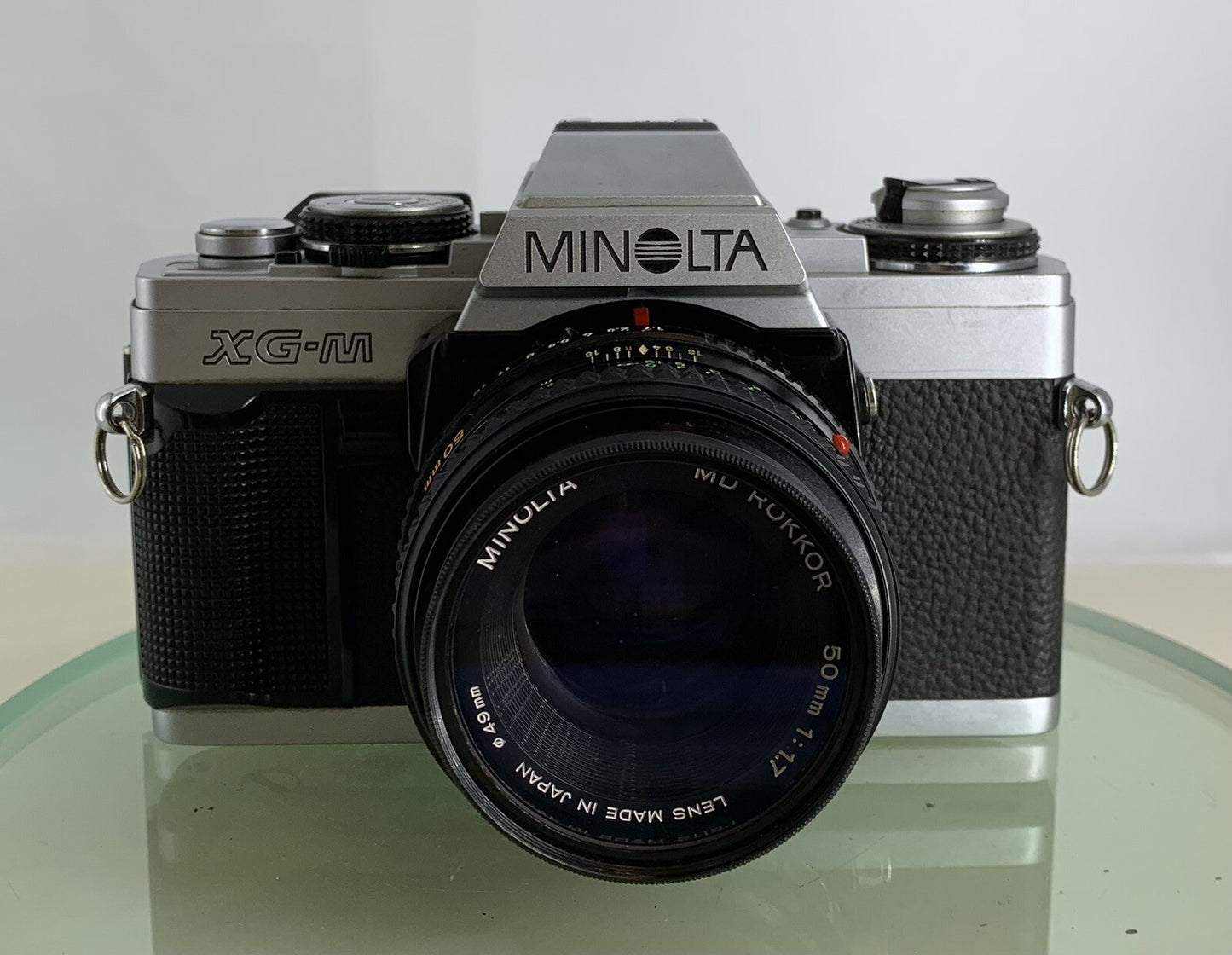 Minolta XG-M 35mm SLR Film Manual Camera with Minolta 50mm F/1.7 MD Lens   #2841