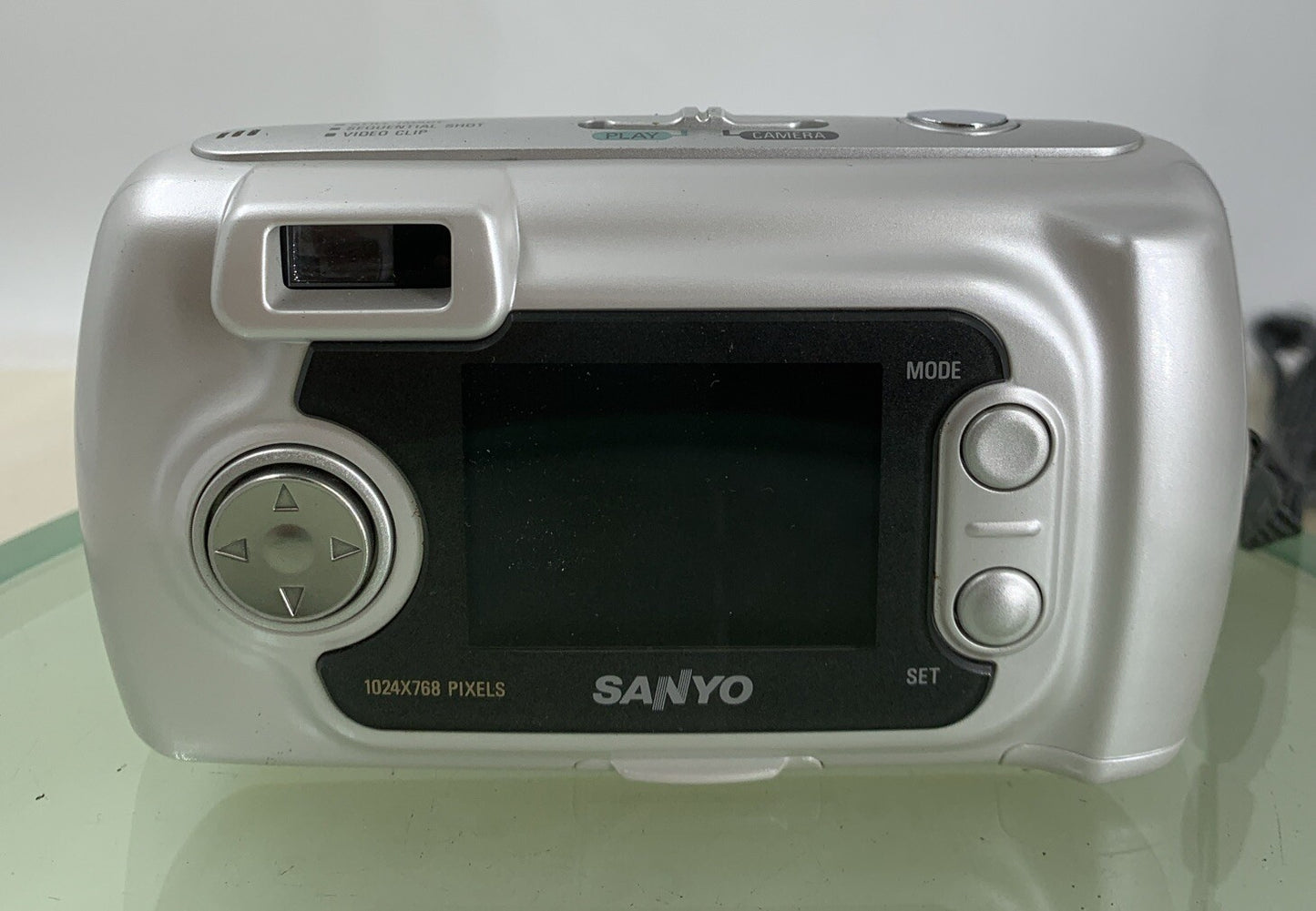 Sanyo VPC-X360 Digital Camera 1.3Mpx Japan +BOX+WIRE+CHARGER+ WIRES TESTED - 4435