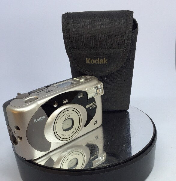 KODAK ADVANTIX F600 QUARTZ DATE~PANORAMA APS FILM CAMERA WITH 30-60MM LENS #3380