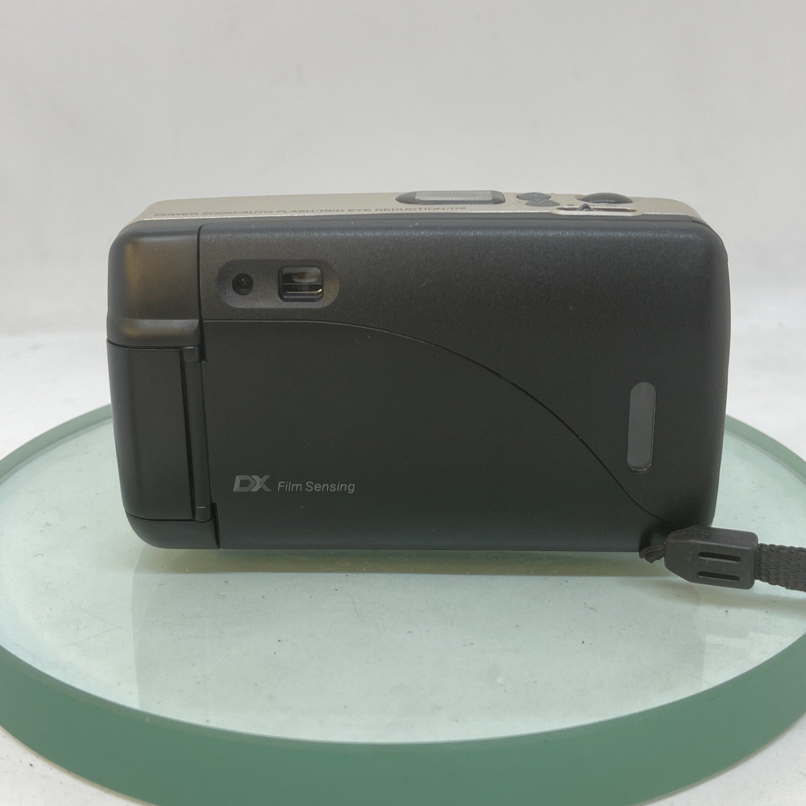 Halina Silhouette 35mm Camera w/ Power Zoom Lens Film 28-52mm DX Good Condi #5723
