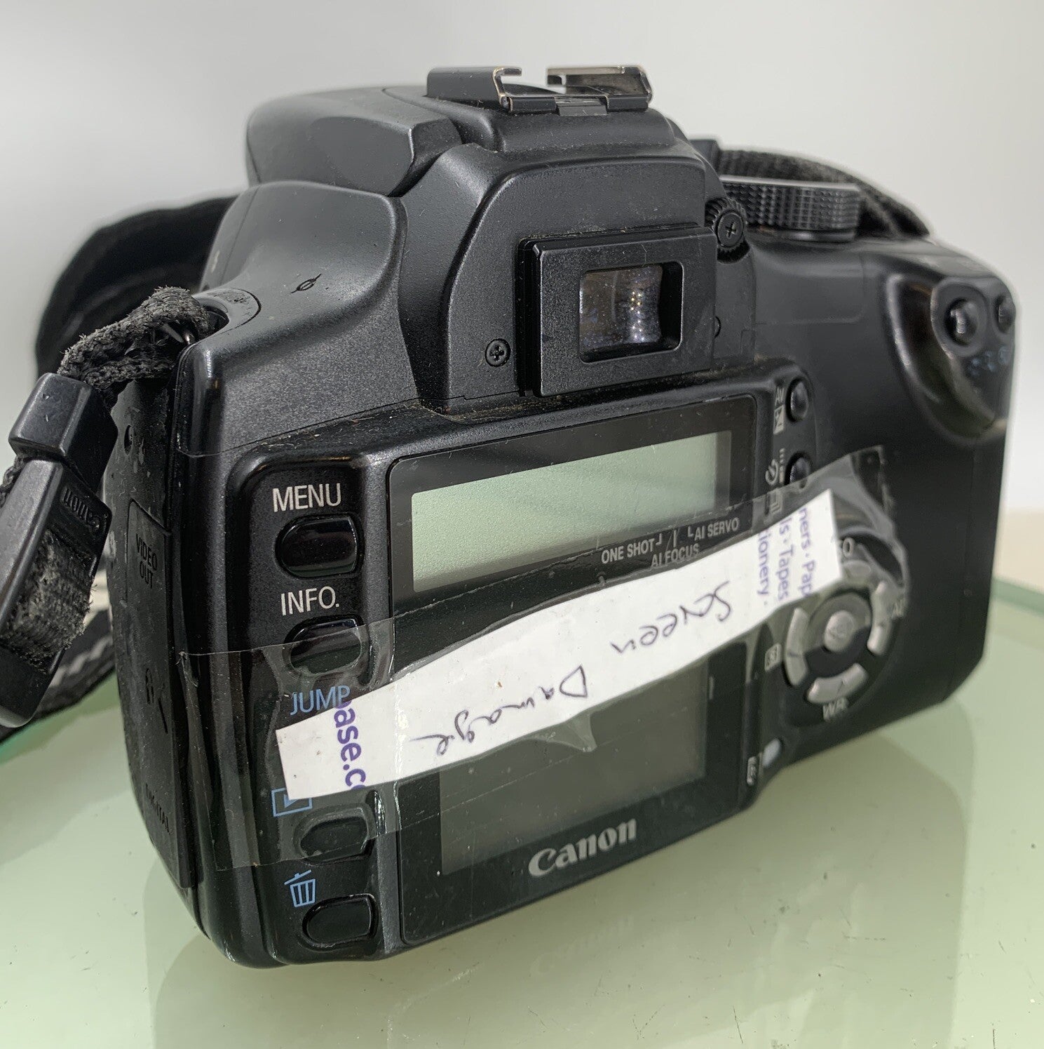 Canon EOS 350D Digital SLR Camera + Battery Screen Damage - TESTED - 9804