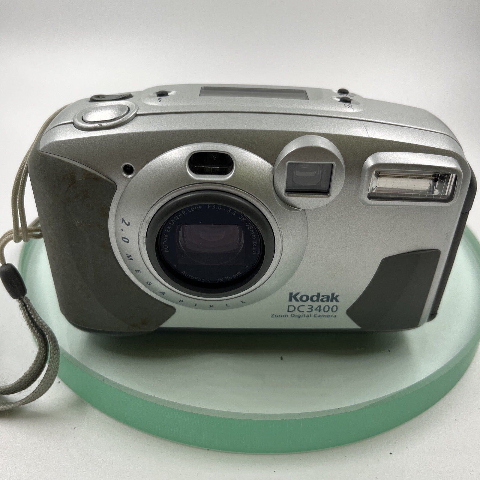 Kodak DC3400 Vintage Digital Camera 2.0 Megapixel Tested Works Made In Japan#9567