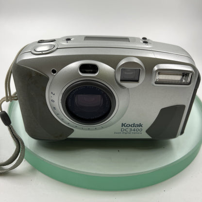Kodak DC3400 Vintage Digital Camera 2.0 Megapixel Tested Works Made In Japan#9567