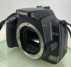 CANON EOS 400D DSLR CAMERA KIT NO LENS NO CHARGER WITH BAG+2GB - TESTED - 1162
