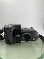 Nikon DigitalCamera Coolpix 4500 4.0MP BLACK 128MB CARD NO CHARGER TESTED - 6949