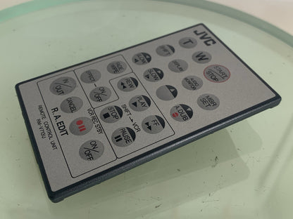Genuine JVC RM-V713U REMOTE CONTROL UNIT SILVER GOOD CONDITION - 381