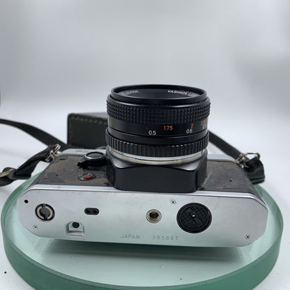 Yashica FX-D Quartz With Yashica DSB 50mm f/1.9 Lens  # TESTED # VGC # 8936