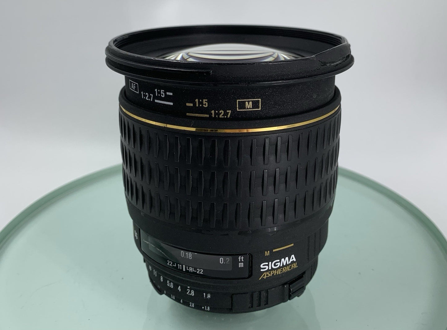 Sigma EX DG 24Mm 1:1.8 Macro Wide Angle Lens Nikon AF D (FEW SCRATCHES ON LENS)0