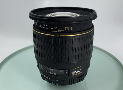 Sigma EX DG 24Mm 1:1.8 Macro Wide Angle Lens Nikon AF D (FEW SCRATCHES ON LENS)0