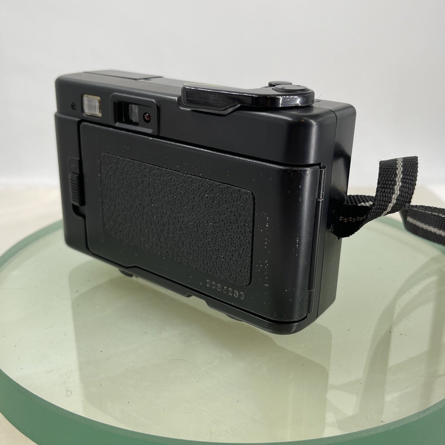 Konica Pop Compact 35mm film Camera with Case Vintage Rare Tested Working #5666