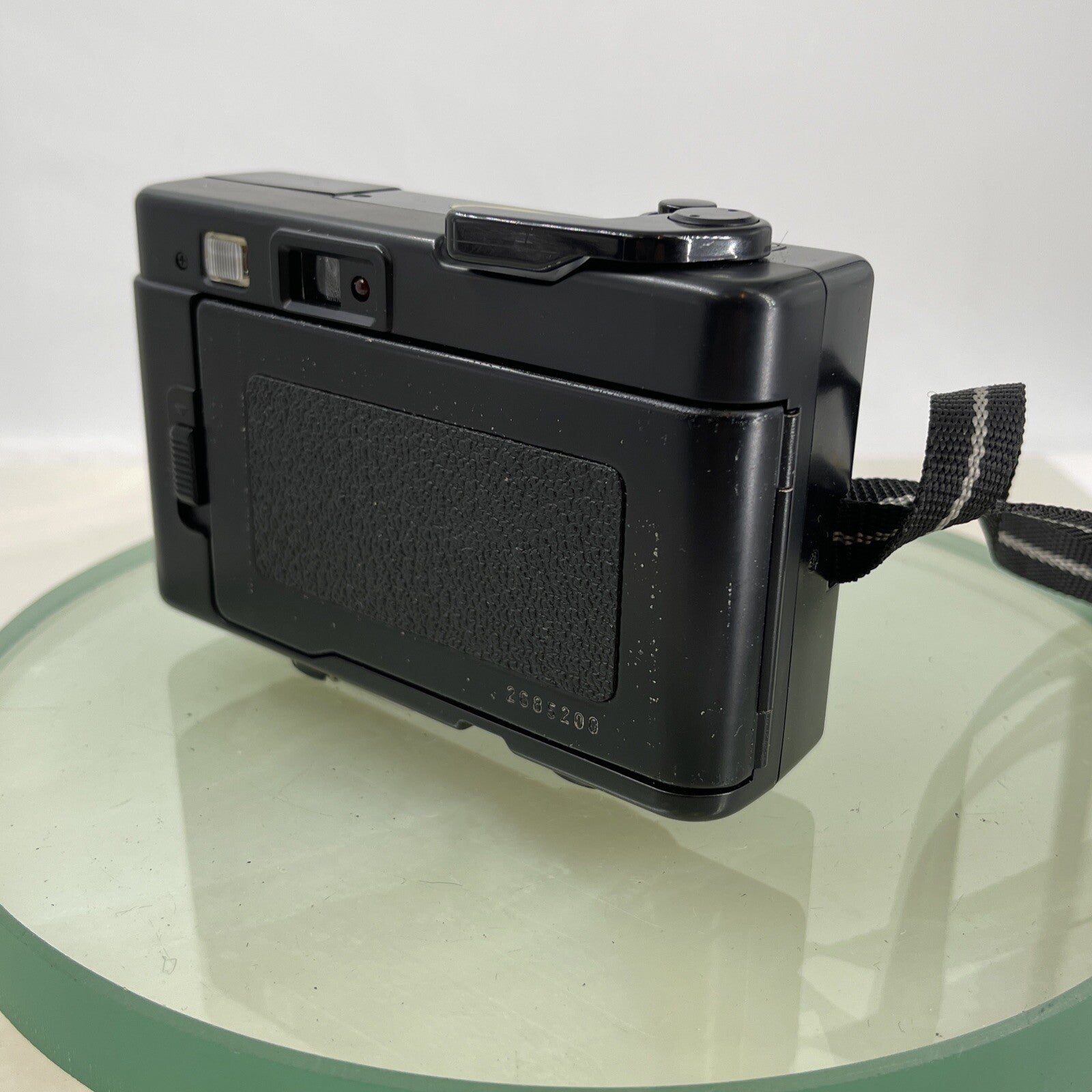 Konica Pop Compact 35mm film Camera with Case Vintage Rare Tested Working #5666