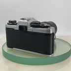 Olympus OM10 35mm SLR Film Camera +Zuiko 75-150mm f4 Silver Nose Lens TESTED#6275
