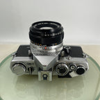 Olympus OM-1 MD 35mm SLR Film Camera &  Olympus ZUIKO  50mm f1.8 Lens- TESTED8886
