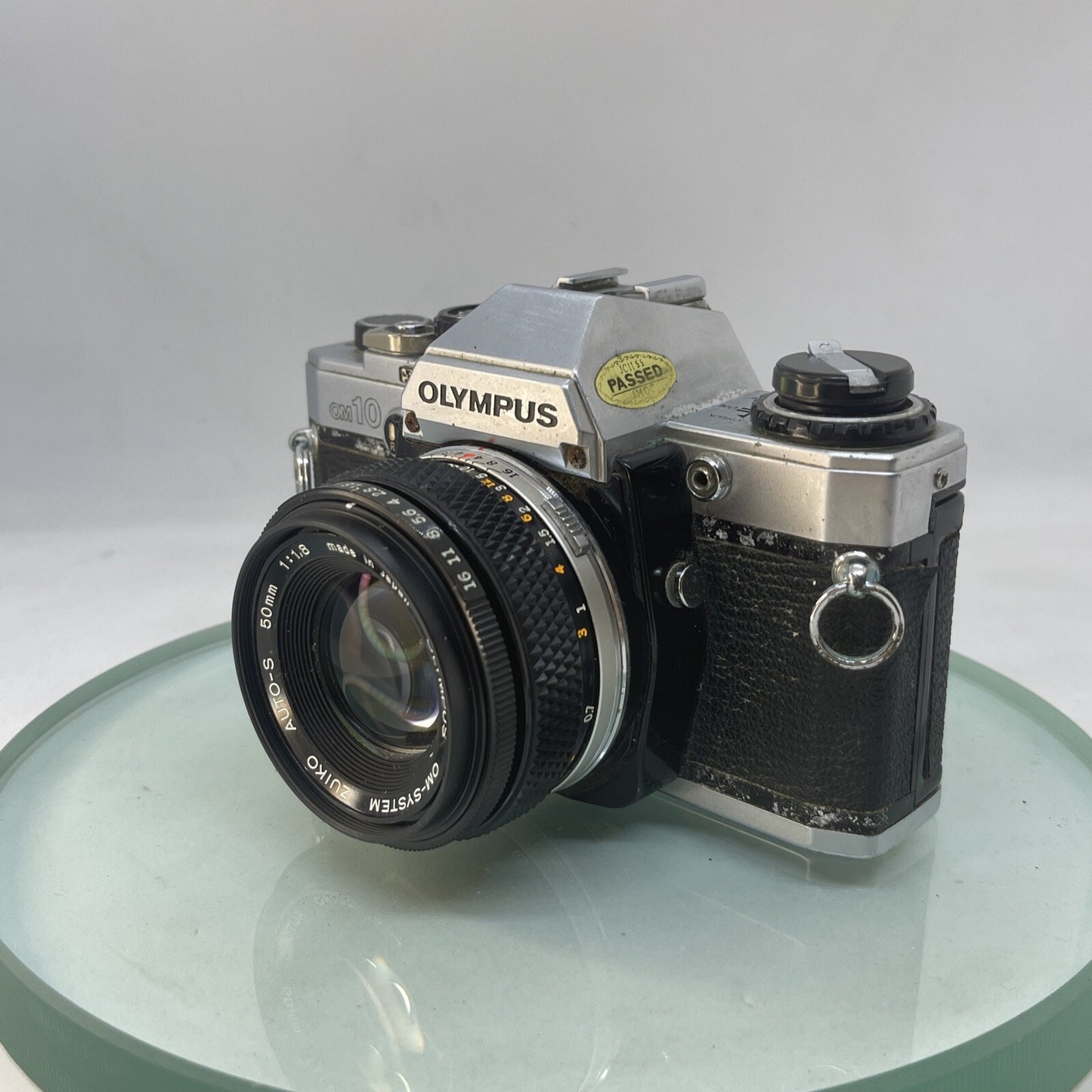 Olympus OM10 35mm Film SLR Manual Camera +Olympus 50/1.8 MC Zuiko Lens TESTED3902