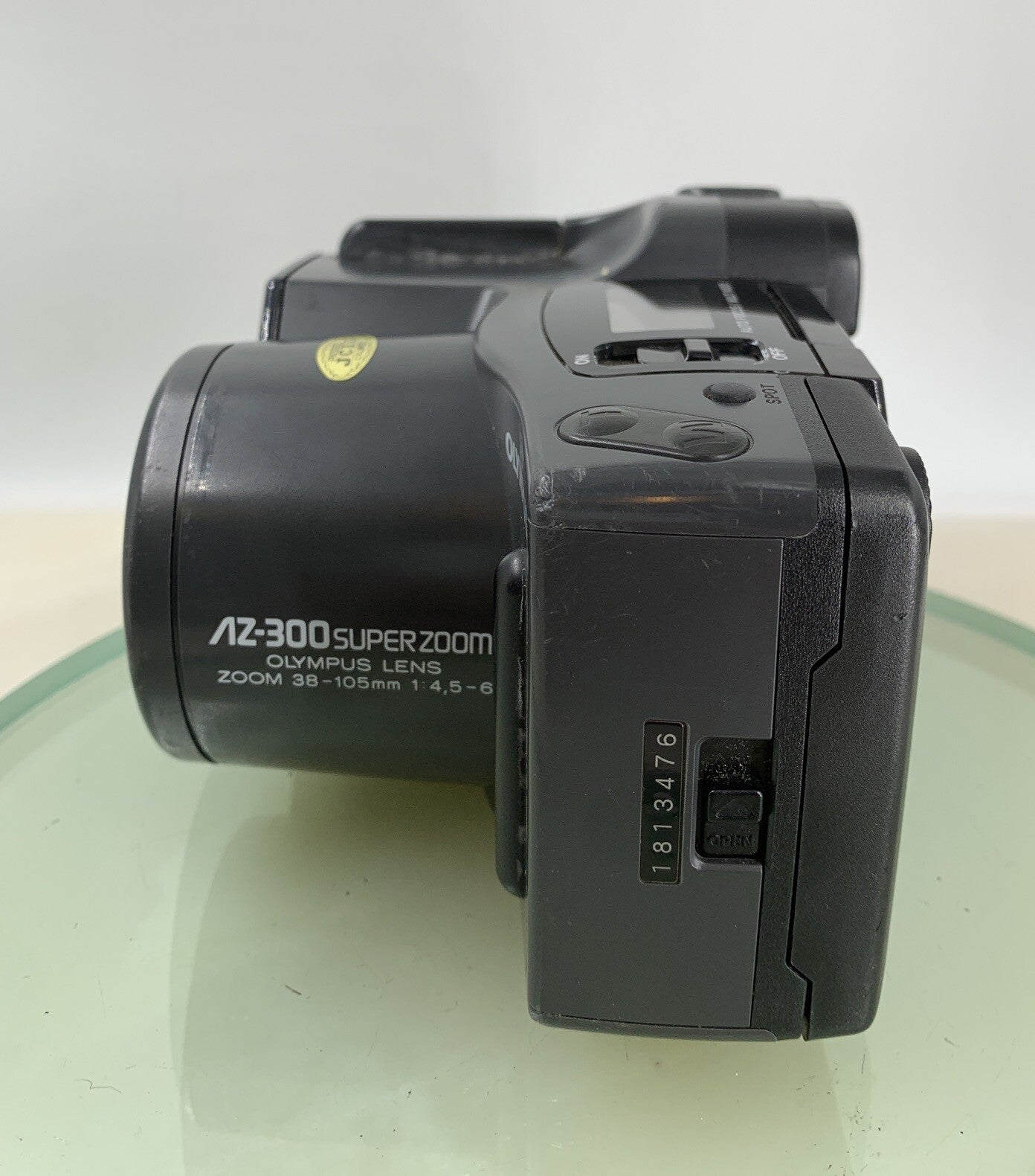 Olympus AZ-300 Superzoom 35mm Film Camera - GREY GOD CONDITION - TESTED - 9913