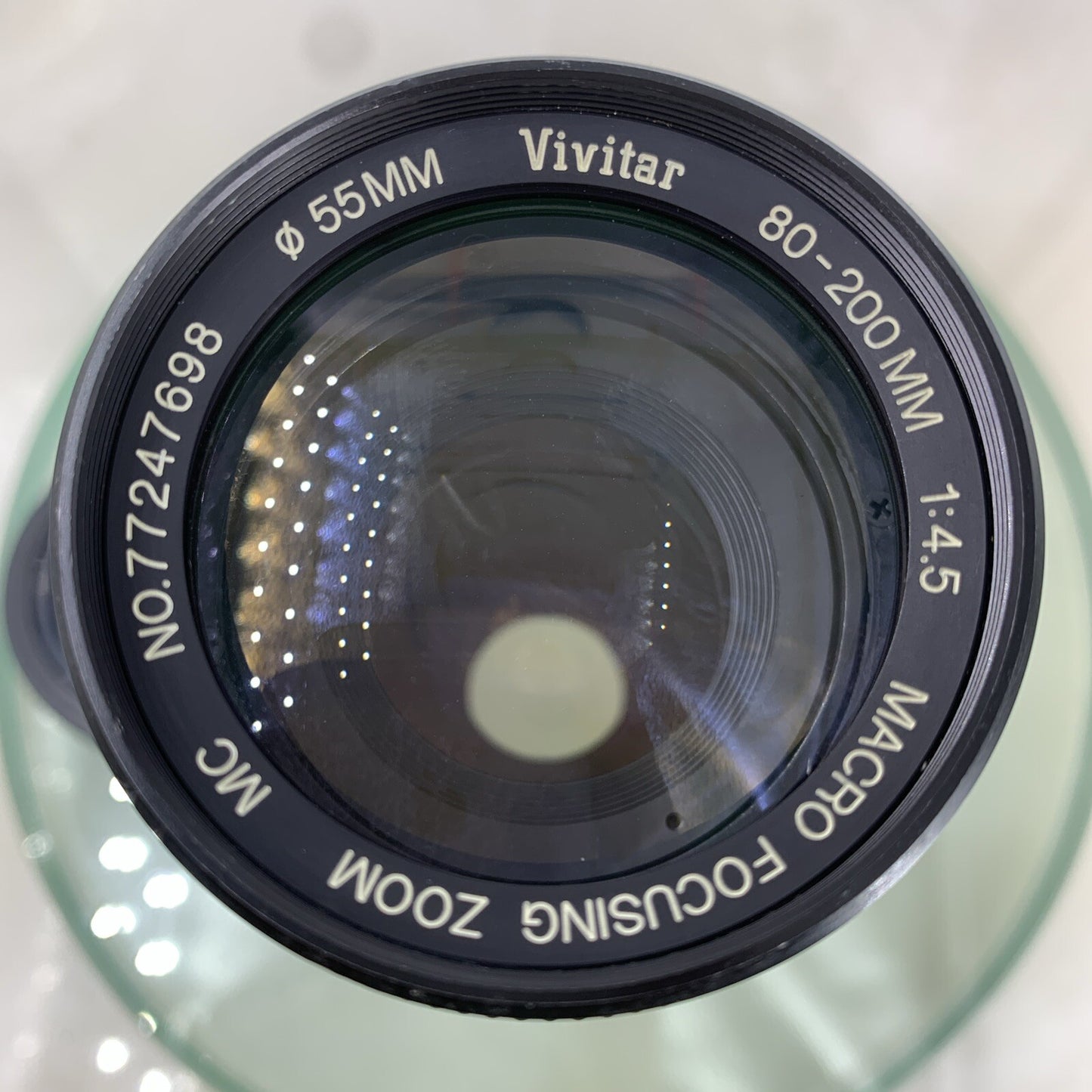 OLYMPUS Vivitar 80-200mm F/4 Macro Focusing Zoom Lens - BLACK TESTED - 7346