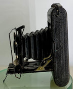 Vintage Voigtlander 1929 Folding 6x9 Roll Film Camera Voigtar 1:6.3 f=10.5cm-3415