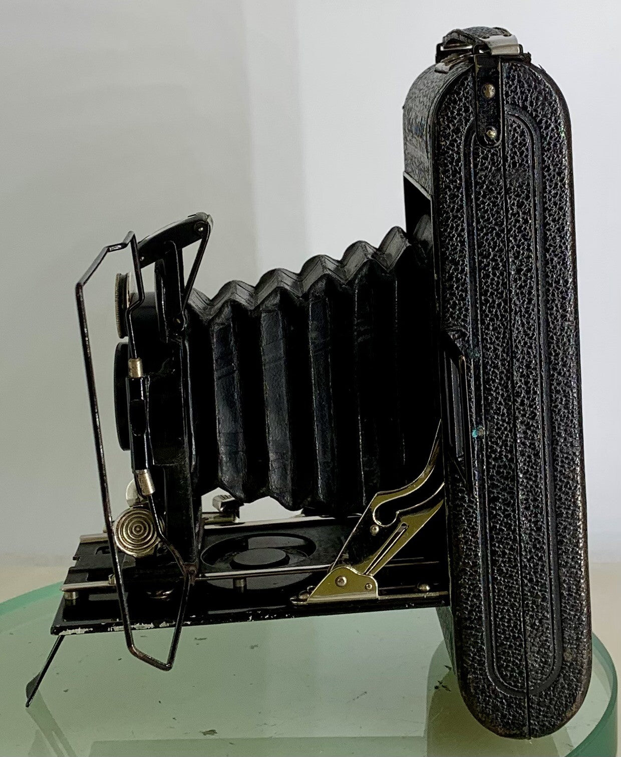 Vintage Voigtlander 1929 Folding 6x9 Roll Film Camera Voigtar 1:6.3 f=10.5cm-3415