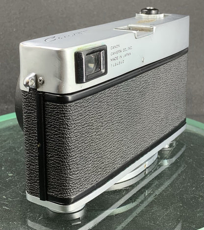 Canon Canonet Camera With Canon SE 45/1.9 Lens+Case+Working+Tested#1395