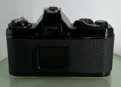 Pentax MV 1 35mm SLR Camera, with 50mm f/2 Prime Lens, Strap TESTED  #1724