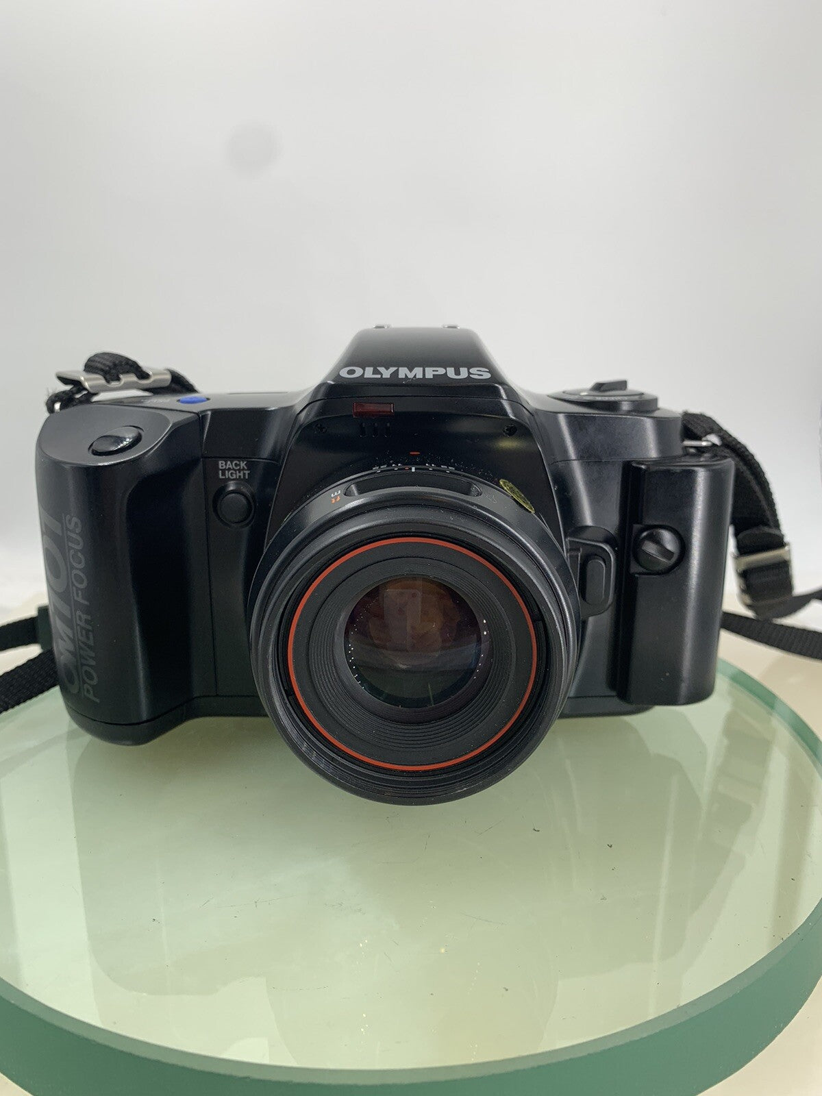 Olympus OM 101 Power Focus BLACK POINT AND SHOOT FILM CAMERA TESTED - 8000