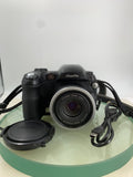 Fujifilm FinePix S5500 COMPACT DIGITAL CAMERA BLACK + 4.0 MP + WIRE TESTED - 8390