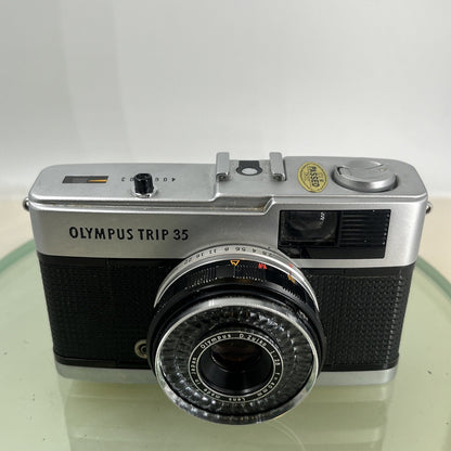 Olympus Trip 35 35mm Viewfinder Camera, with Olympus 40mm f/2.8 Lens TESTED #8901