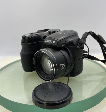 Fujifilm FinePix S1000fd 10.0MP Compact Bridge Digital Camera Black TESTED #3042
