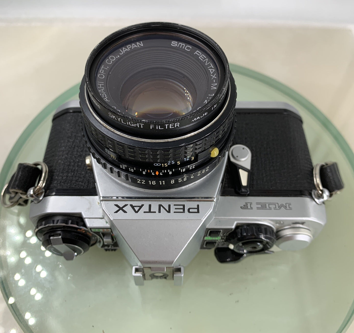 Pentax ME F35mm SLR Film camera + Pentax-M  50mm f2 LENS 35mm   - TESTED  7234